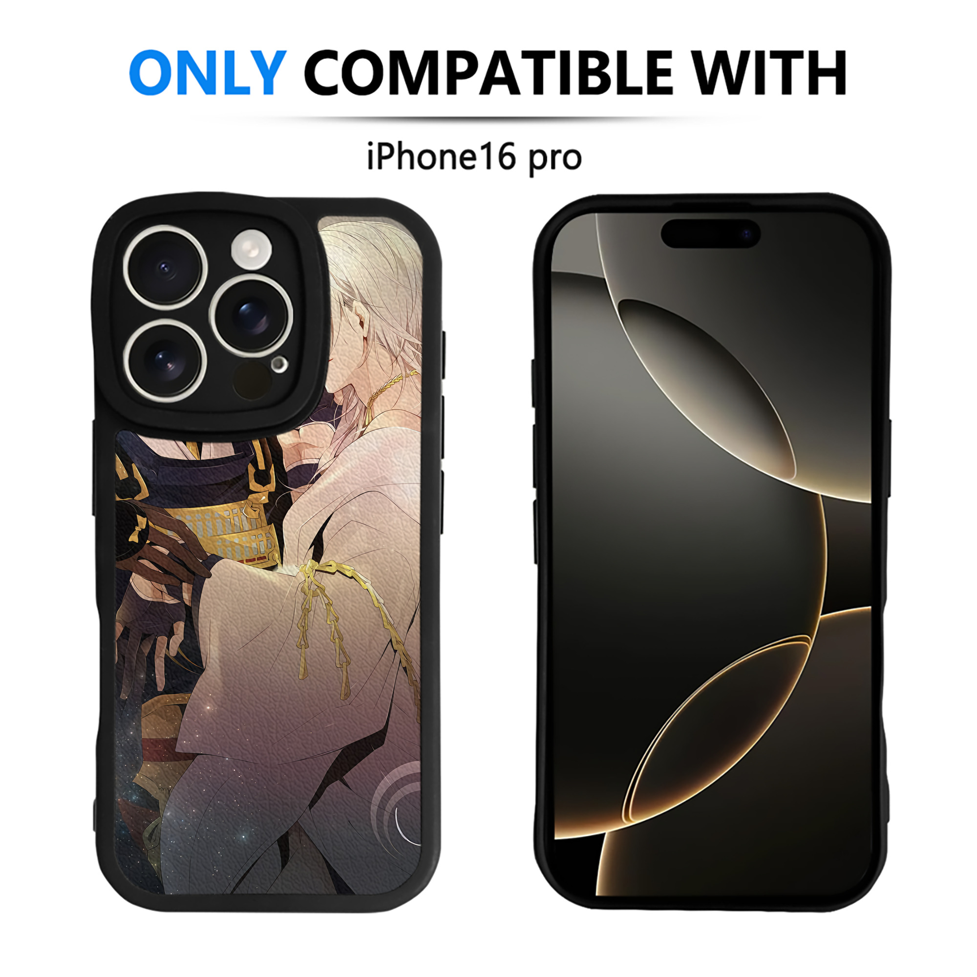 （画像用） 刀剣乱舞 Touken Ranbu 【iPhone 16シリーズ対応】シリコンスマホケース（レザー調） 材質：シリコン